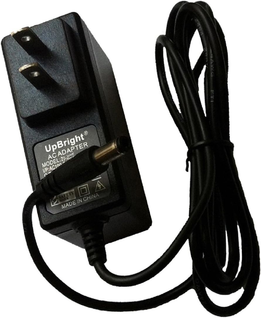 UpBright Nuevo Global 9V ACDC adaptador de repuesto para Peavey Rockmaster GT5 03599810 Mini amplificador de guitarra DC9V 9VDC 9.0V 9.0V 9 voltios