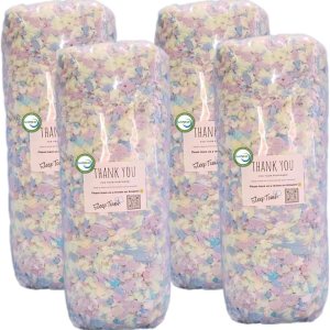 Espuma viscoelástica triturada (20 libras), fabricada en Estados Unidos, repuesto de 20 libras, relleno de puf, relleno para sofá, relleno para Espuma viscoelástica triturada (20 libras), fabricada en Estados Unidos, repuesto de 20 libras, relleno de puf, relleno para sofá, relleno para