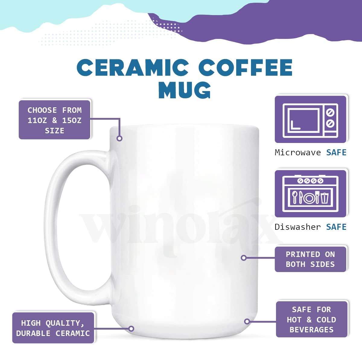 Taza personalizada con imágenes de mascotas, texto, foto, personalizada, 11 onzas, 15 onzas, taza de viaje, regalos para familiares, parejas,