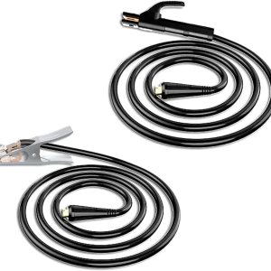 300A 16 Cable de aluminio revestido de cobre Dinse 10-25 Conector Enchufe de soldadura Cables Conjunto de ensamblaje de 9.8 pies Soporte de 300A 16 Cable de aluminio revestido de cobre Dinse 10-25 Conector Enchufe de soldadura Cables Conjunto de ensamblaje de 9.8 pies Soporte de