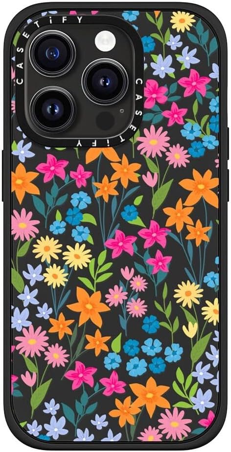 CASETiFY Impact – Funda para iPhone 15 Pro 4 veces probada contra caídas de grado militar, protección contra caídas de 8.2 pies, compatible con