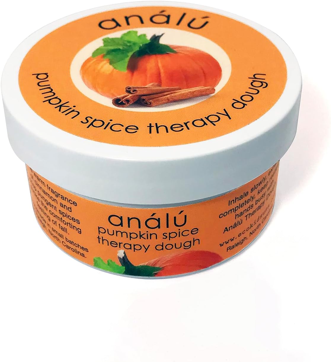 Analu Therapy Masa (especias de calabaza) – Masa natural hecha a mano a base de plantas para calmar, relajación y aromaterapia (paquete de 1)