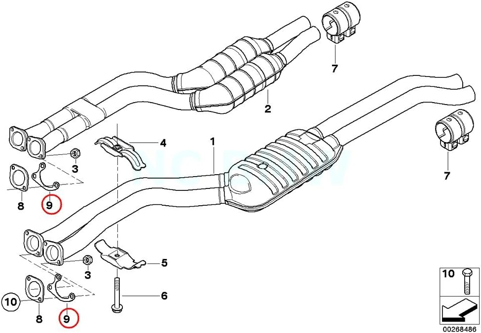 BMW Brida genuina estable