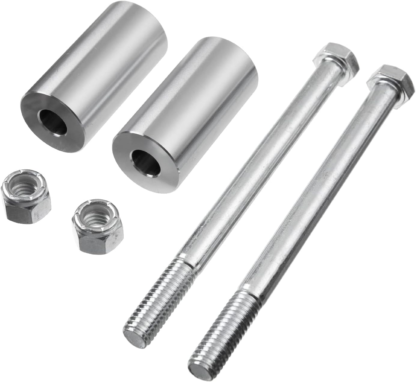 Se adapta a Harley Touring Softail y Dyna Modelos 1″ Inch Rise 1-14″ Extensión de elevadores de manillar (cromado)