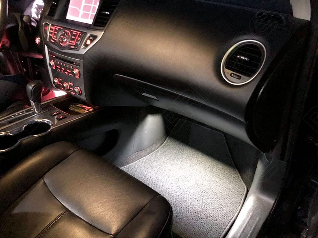 Kit de luces LED blancas para interiores Nissan TitanTitan XD 2016 2017 2018 2019 2020 2021 2022 Super Bright 6000K LED paquete de bombillas