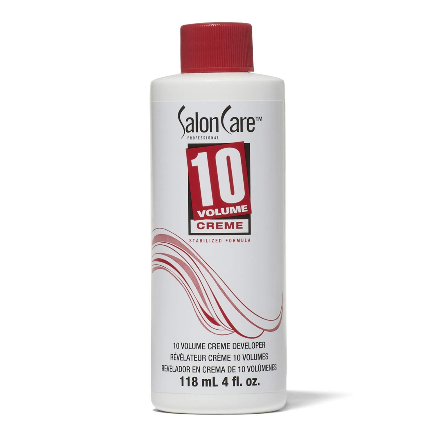 Salon Care Desarrollador de crema de 10 volúmenes, elevación suave, consistencia de crema fácil de manejar, 4 onzas