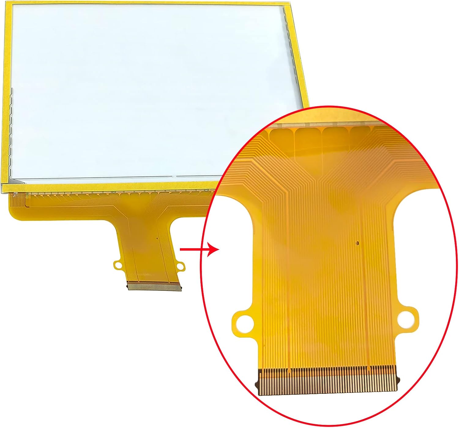 Digitalizador de pantalla táctil LCD de 8 pulgadas, repuesto de 55 pines, compatible con Chevrolet Suburban Colorado Tahoe GMC Yukon Canyon Sierra