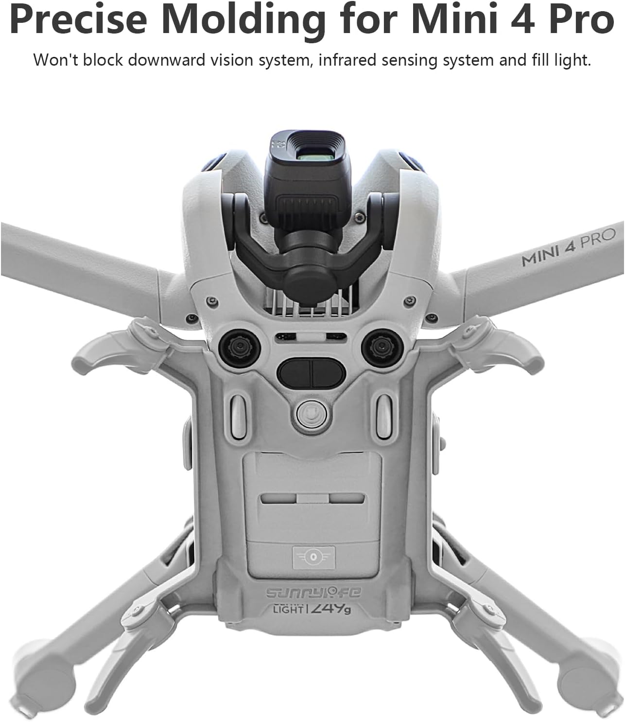 FPVtosky Tren de aterrizaje para DJI Mini 4 Pro Drone, DJI Mini 4 Pro Drone Spider Leg Kit de extensión plegable, accesorios DJI Mini 4 Pro Drone