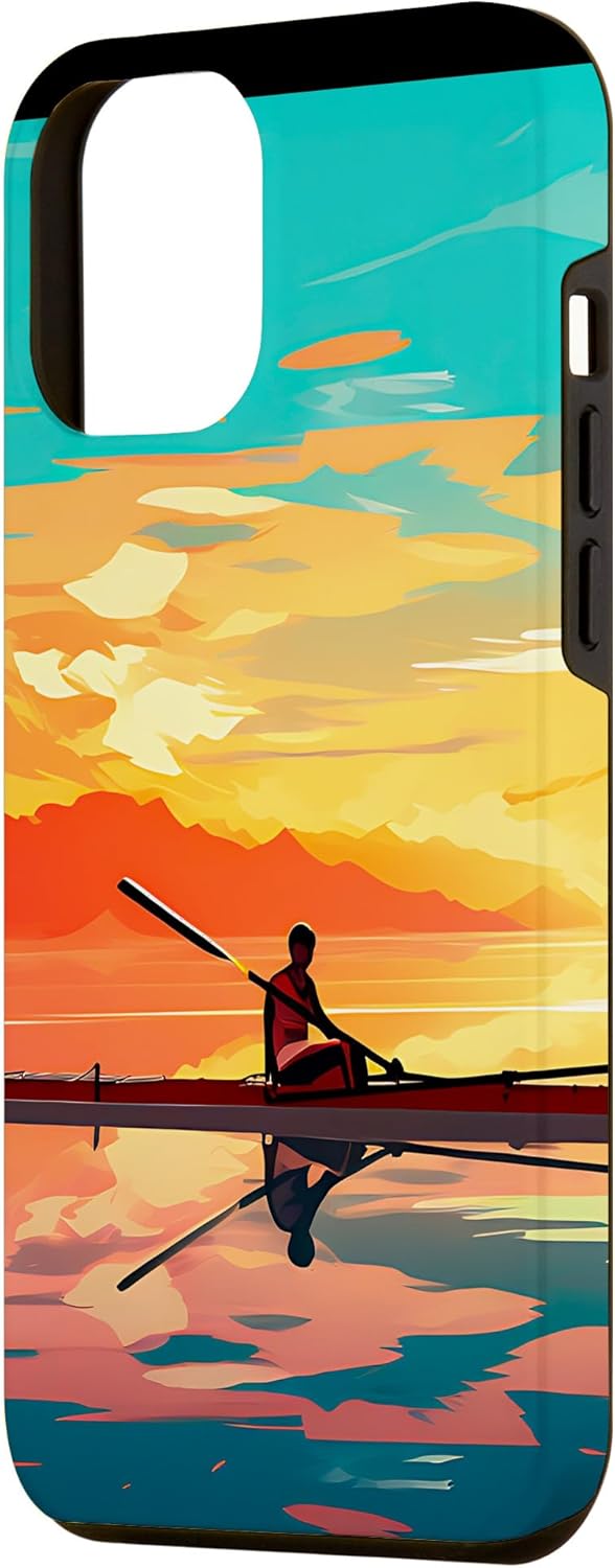 Funda para iPhone 12 Pro Max Academic Rowing – Kayaking – Sport Rowing