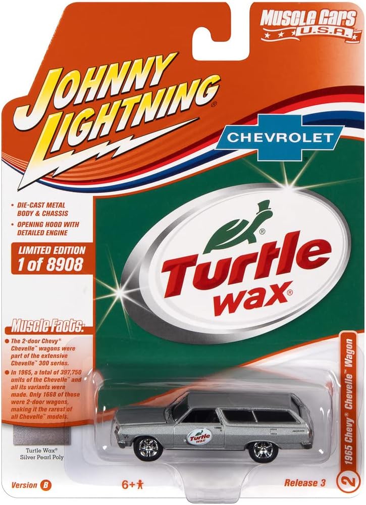 Johnny Lightning – 1965 Turtle Wax Chevrolet Chevelle Wagon