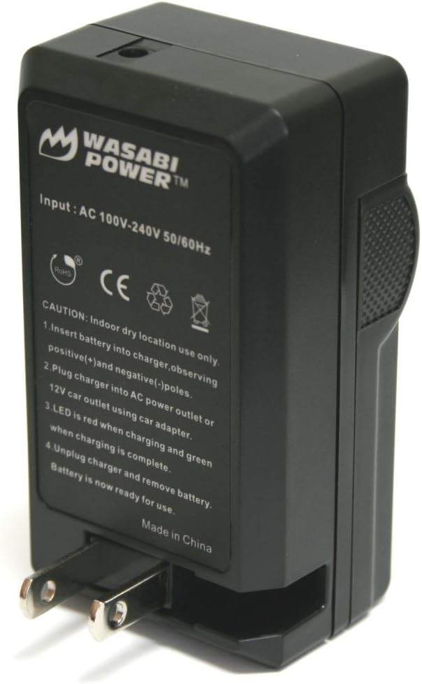 Wasabi Power Cargador de batería compatible con Nikon EN-EL24
