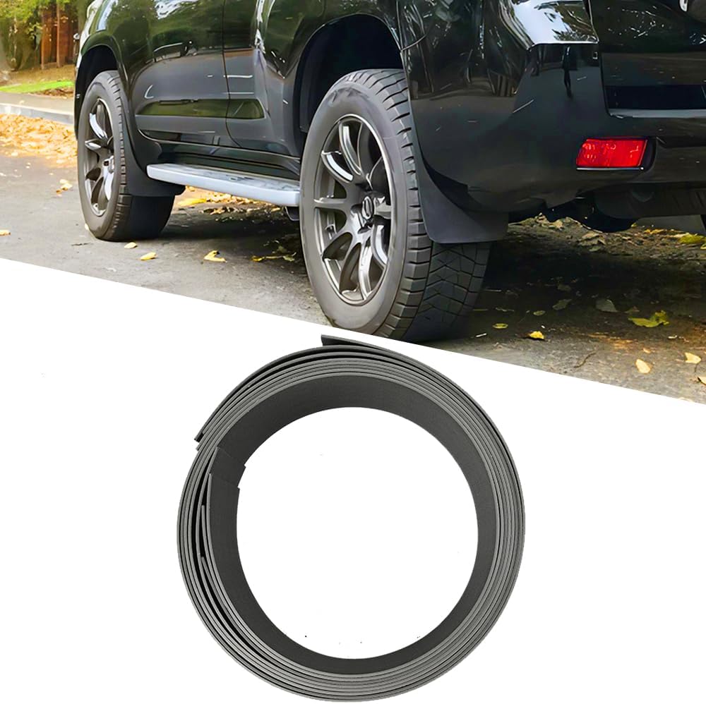 Rueda de coche ceja arco borde borde tira guardabarros protector universal ceja rueda protector de cejas Fender Flare Edge Trim 4pcs