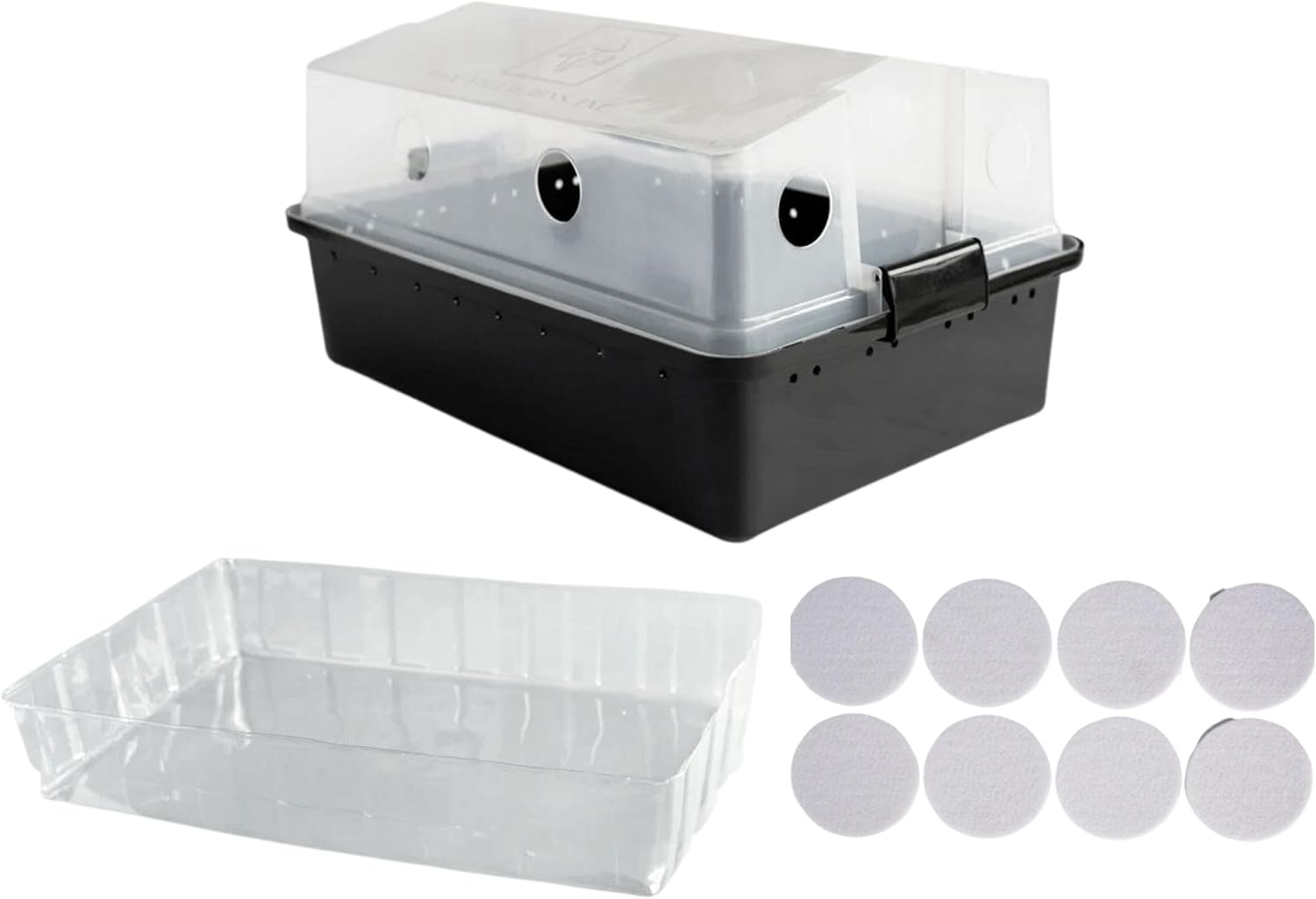 Kit de cultivo de hongos para principiantes en interiores  Max Yield Bins  El kit incluye contenedor, filtros y forros  Kit de bricolaje para