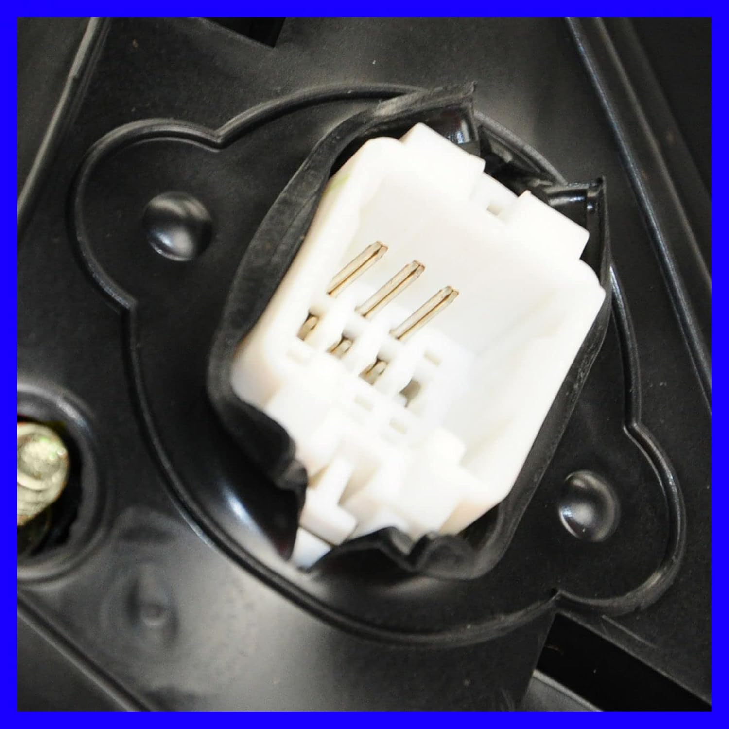 Espejo Power Negro Lado del conductor izquierdo izquierdo izquierdo para 03-07 Honda Accord Coupe