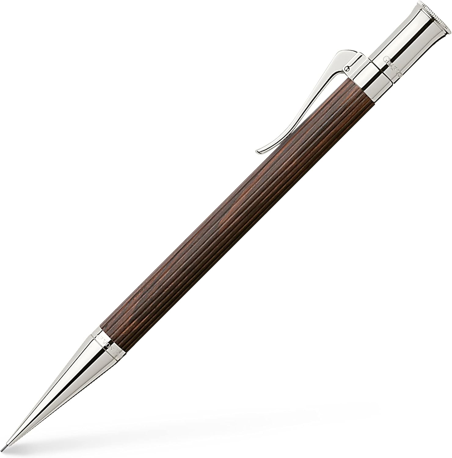 Faber Castell 135533 Classic Collection – Lápiz mecánico Granadilla, revestimiento de platino, 0.03 pulgadas (0.028in), importación auténtica