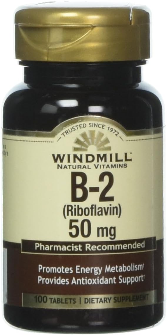 VIT B-2 TABS 50 MG WMILL 100