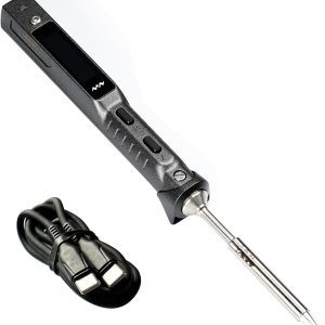 YKEY Original TS101 Smart USB-C portátil electrónica digital estación de soldador Kit de estación de soldadura OLED de temperatura ajustable YKEY Original TS101 Smart USB-C portátil electrónica digital estación de soldador Kit de estación de soldadura OLED de temperatura ajustable