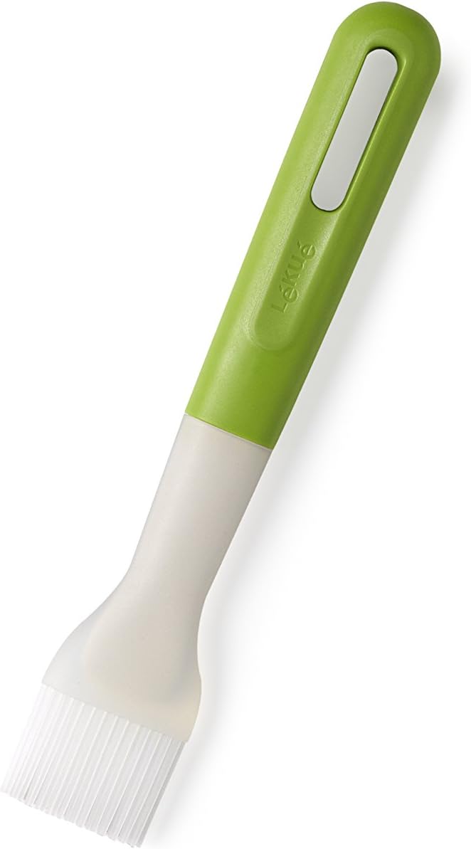 Lekue Pincel de pasteleríauntar con punta de silicona, verde