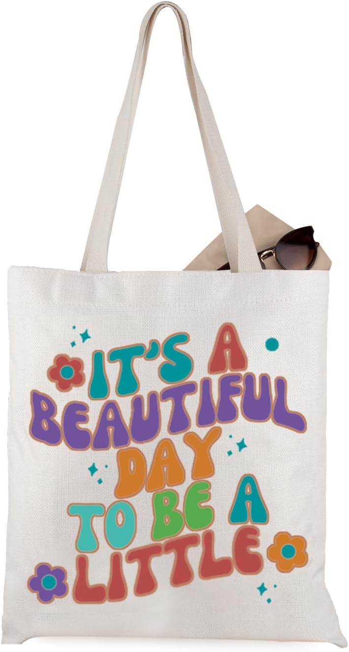 WCGXKO Sorority Big and Little Sister Gift It’s A Beautiful Day To Be A BigLittle Sister Bolsa de lona