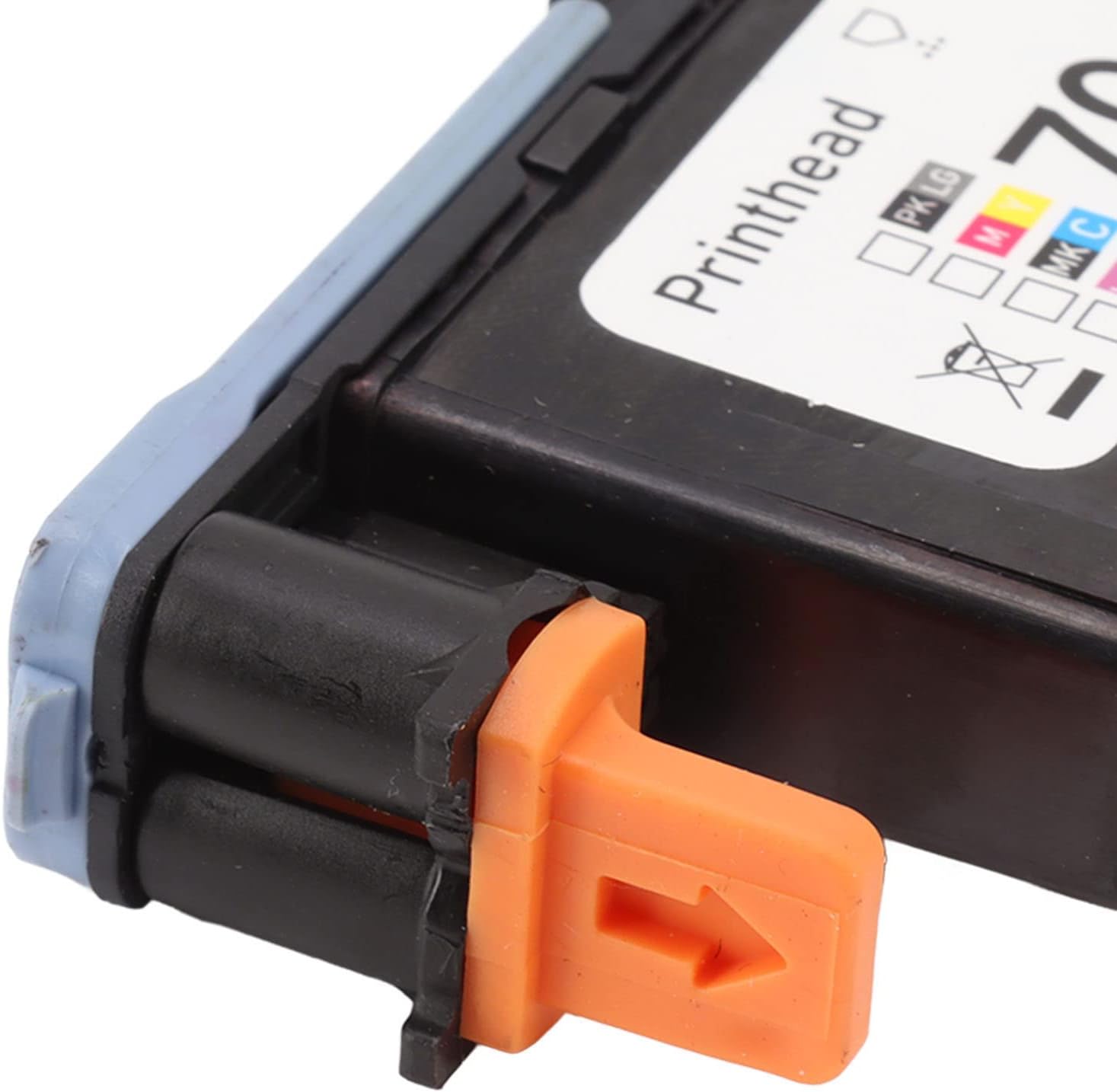 Zerodis Tóner de tinta, 72 cabezales de impresión de repuesto de resolución clara estable para Designjet Z2100 Z3100 Z3200 Z5200 Z5400 Cabezal de