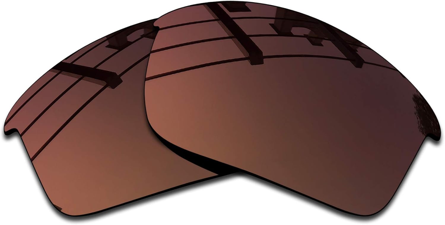 Lentes de repuesto polarizados de alta calidad y pieza de nariz para gafas de sol Oakley Flak Jacket