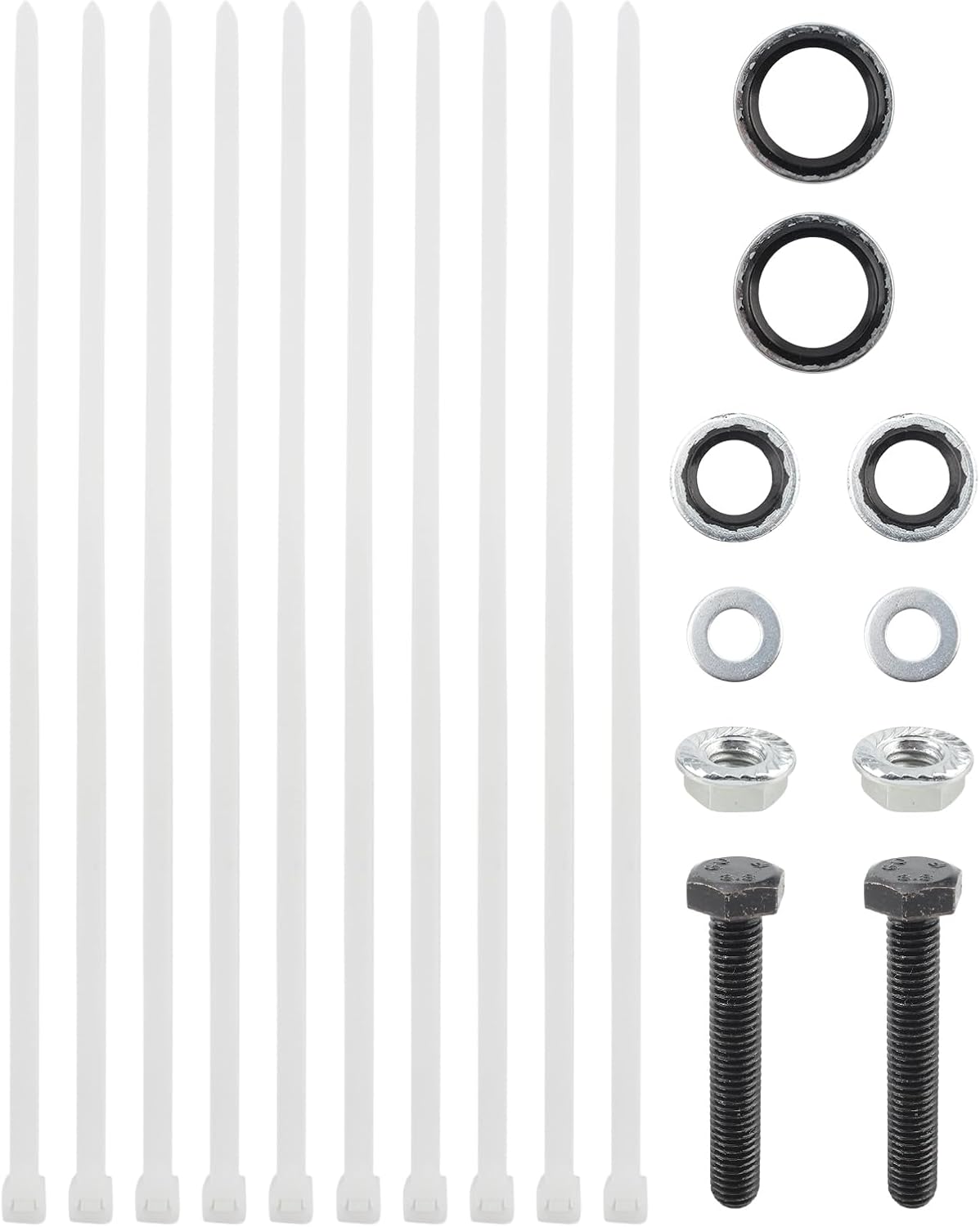 AUTOKAY SU33468 Juego de línea de CA trasera para Chevy Suburban Rear Aux 2007-2014 Kit de manguera de CA Líneas de repuesto de aire acondicionado