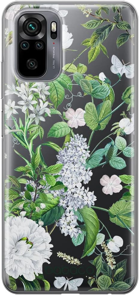ERT Group Mobile Phone case for Xiaomi REDMI Note 10 10S Original and Officially Licensed Pattern Flowers 038 optimally adapted to The Shape of The