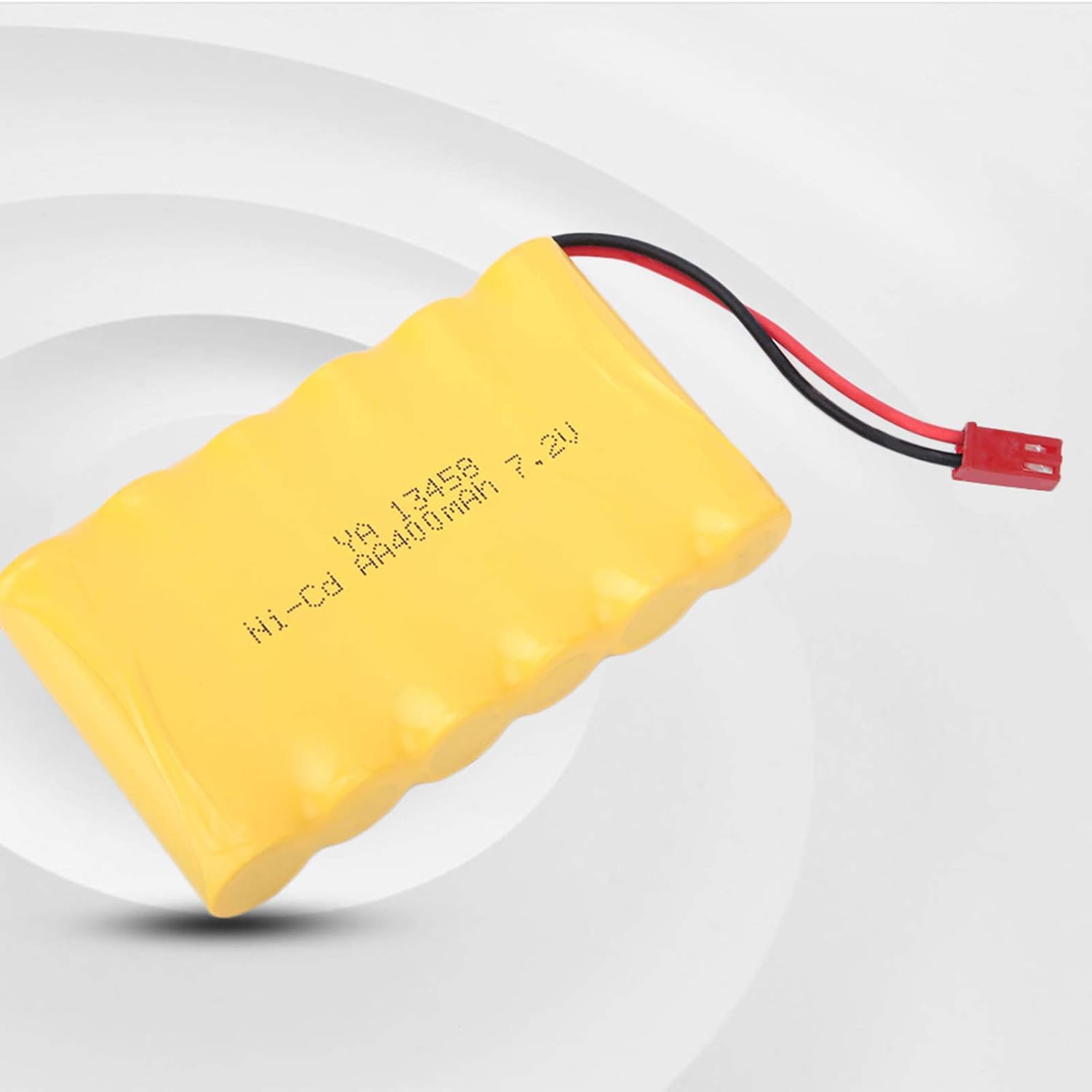 Jerys Batería de coche de RC, 7.2V 400MAH 2PCS RC accesorios del coche para al aire libre