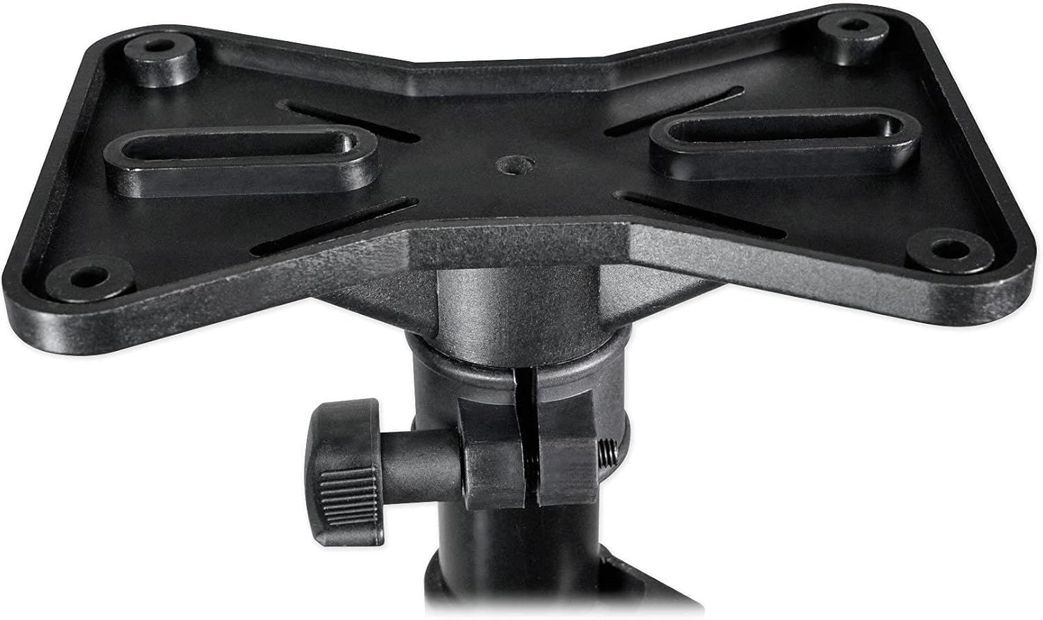 (2) Rockville RVSSA1 Soporte universal de adaptador de altavoz para trípode de montaje de 1.378 in