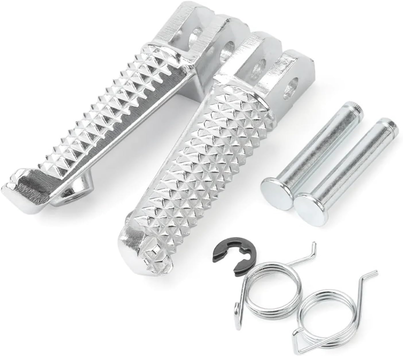 Reposapiés delantero 2022 compatible con YZF R25 R3 MT25 MT03 2014-2023 motocicleta izquierda derecha soporte YZFR25 YZFR3 (tamaño  estriberas)
