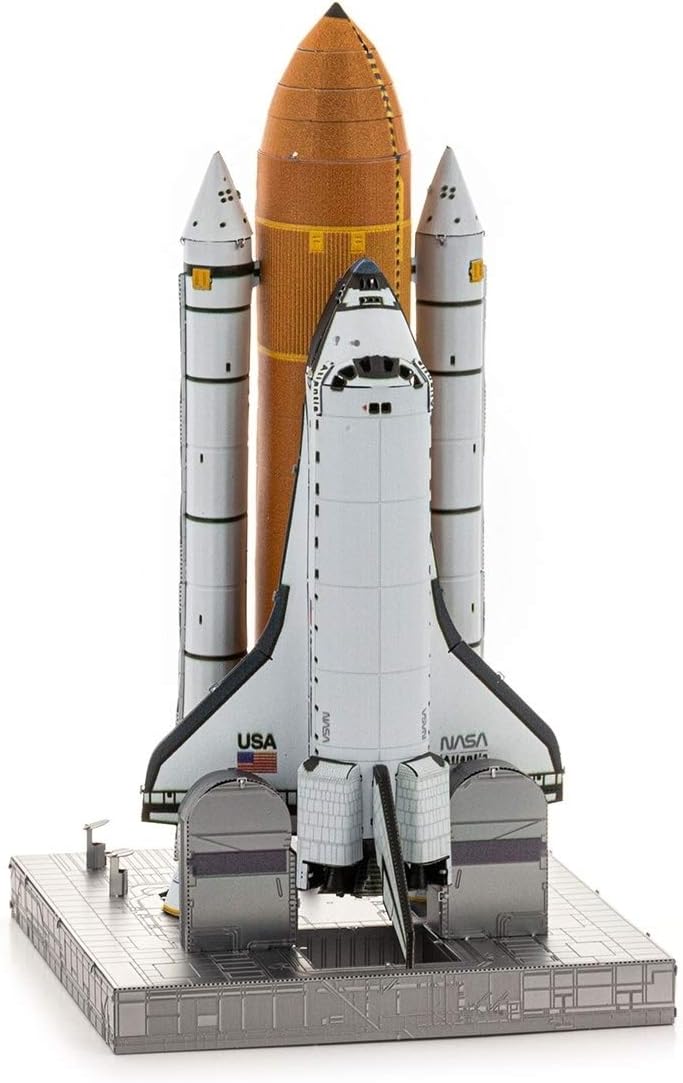 Metal Earth Fascinations Premium Series – Kit de lanzamiento del transbordador espacial 3D