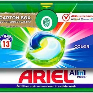 Ariel Cápsulas de gel de color todo en 1 (13 cápsulas) 10.91 oz Ariel Cápsulas de gel de color todo en 1 (13 cápsulas) 10.91 oz