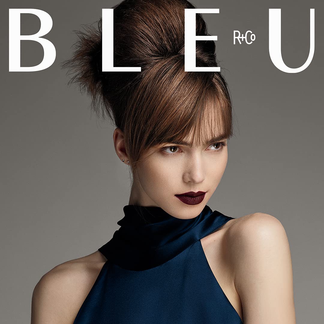 R+Co BLEU Cult Classic – Laca flexible para el cabello, textura táctil + brillo + bloquea la humedad, vegano, sostenible y libre de crueldad, 8.2