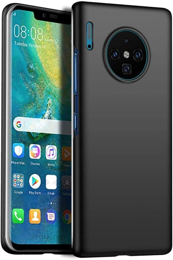Funda para Huawei Mate 30 Pro, cubierta trasera dura de PC ultrafina esmerilada para smartphone Huawei Mate 30 Pro, color negro
