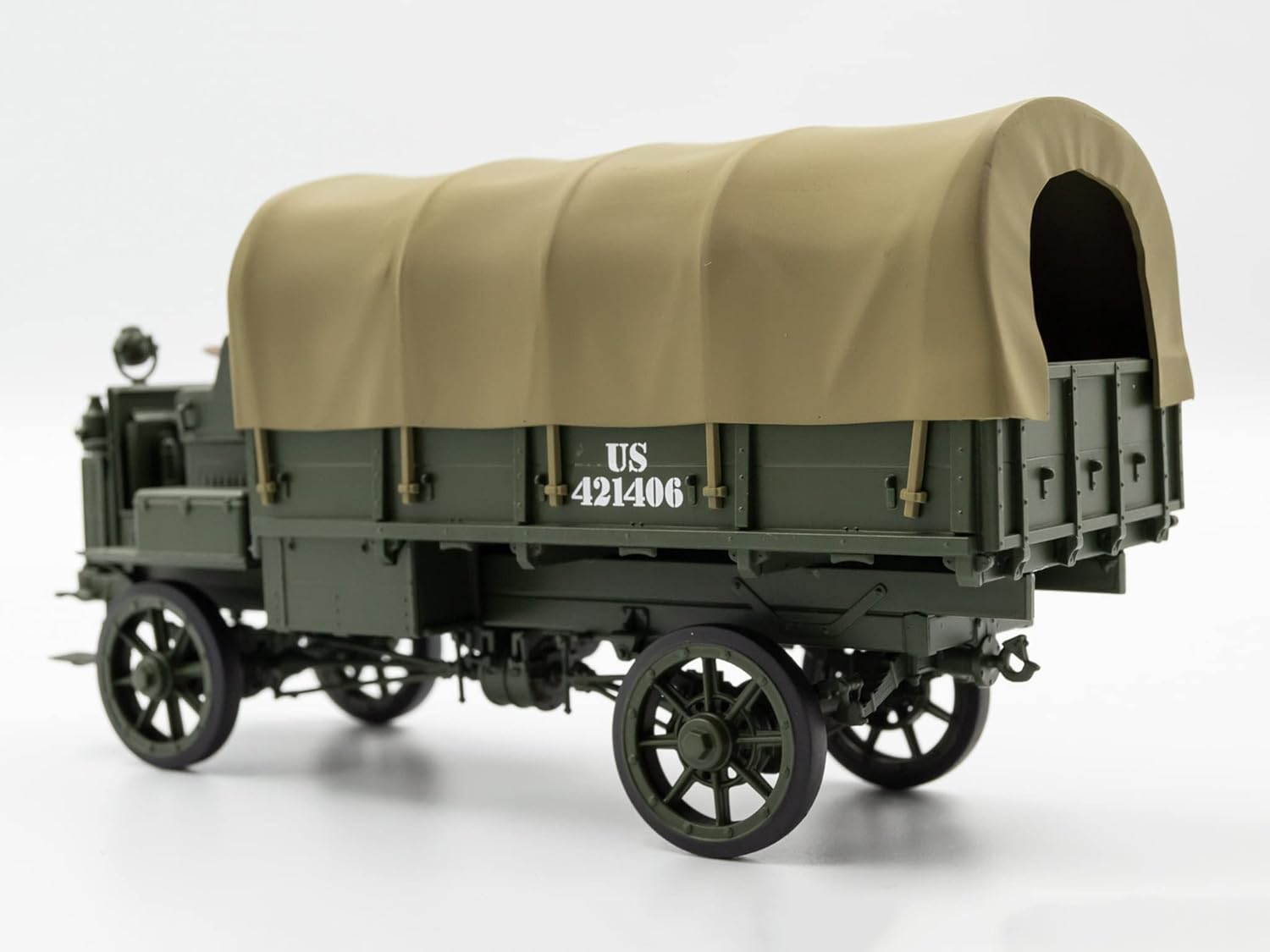 ICM 35655 Kit de modelo de vehículo militar de plástico FWD Tipo B, WWI US Army Truck – Escala 135