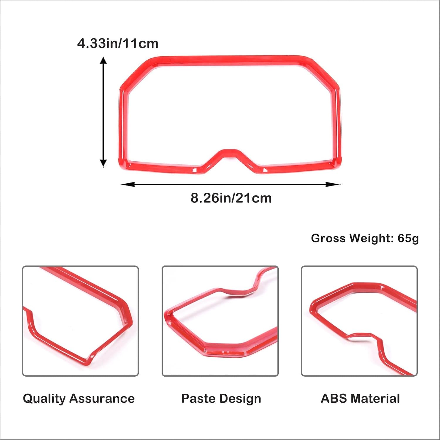 Reposabrazos central para asiento trasero de automóvil, cubierta de marco compatible con Toyota TundraSequoia 2022-2023 Soporte para taza de consola