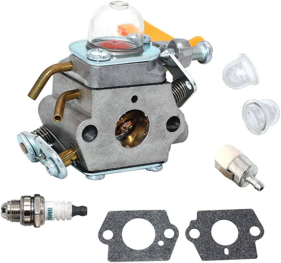 P SeekPro Carburador para Homelite Ryobi Ryan Lawnboy Toro 30cc 26cc 25cc Soplador de cuerda RY26500 RY29550 RY09600 RY52014 RY30000 BC30 RY30004