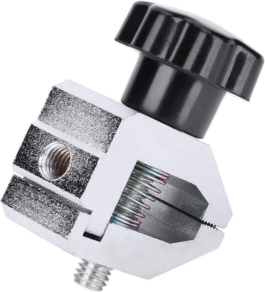 mxmoonfree abrazadera de medidor de fuerza, placa para prueba de tracción de abrazadera de mandíbula, alicates y herramientas de abrazadera,