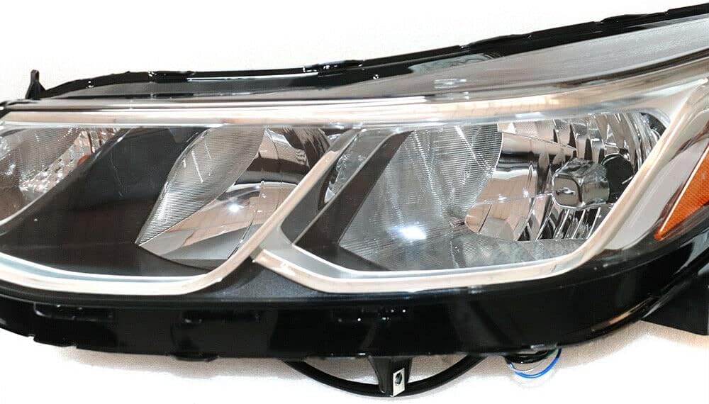 Faros delanteros halógenos, faros delanteros izquierdos, para conductor, Sid, compatible con Chevy Cruze 2016 2017 2018 2019