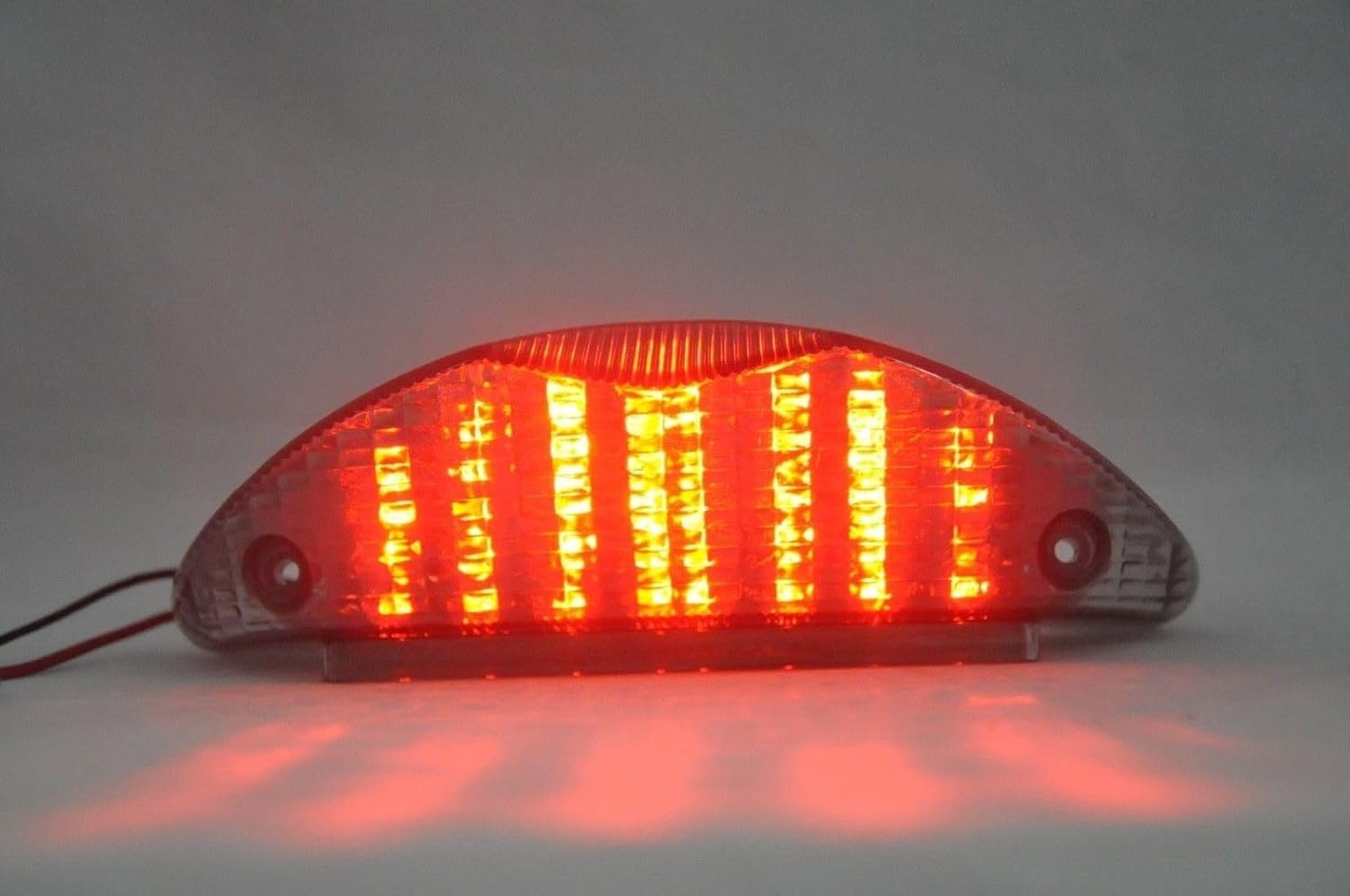 Luz trasera LED de freno para motocicleta, lente transparente para BMW 2003-2008 F650GS, 2012-2018 F800GT, 2003-2008 R1200GS, 2006-2018 F800R,