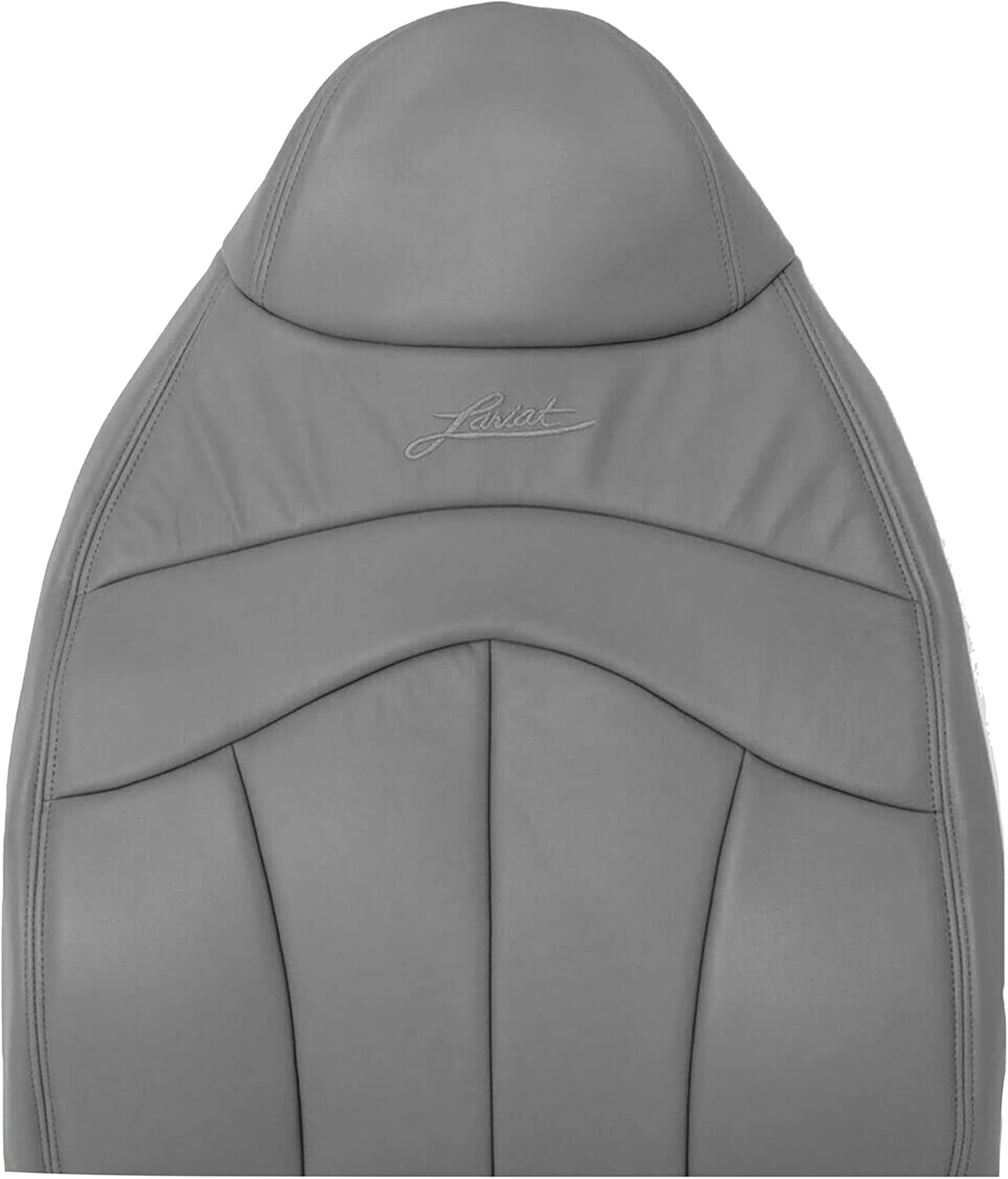 2000 2001 2002 2003 Ford F150 Super Cab Lariat – Funda de asiento de cuero para Ford F150 (parte superior del conductor, gris grafito mediano)