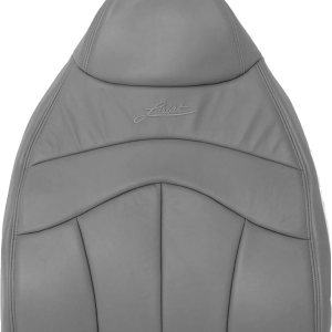 2000 2001 2002 2003 Ford F150 Super Cab Lariat – Funda de asiento de cuero para Ford F150 (parte superior del conductor, gris grafito mediano) 2000 2001 2002 2003 Ford F150 Super Cab Lariat – Funda de asiento de cuero para Ford F150 (parte superior del conductor, gris grafito mediano)