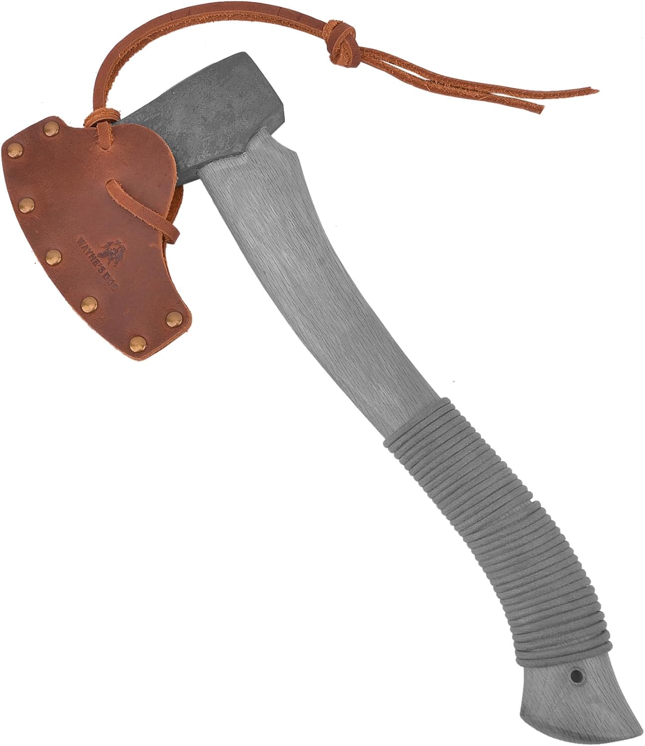 Funda de cuero duradera para hacha, cubierta de cabeza de hacha, protector de hoja de hacha, herramienta de camping