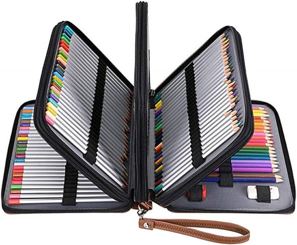 FORINC Estuche De Lápices De 78 Ranuras Para La Escuela, Caja De Bolígrafos Para Niña Y Niño, Bolsa De Cartucho Grande, Estuche De Papelería,