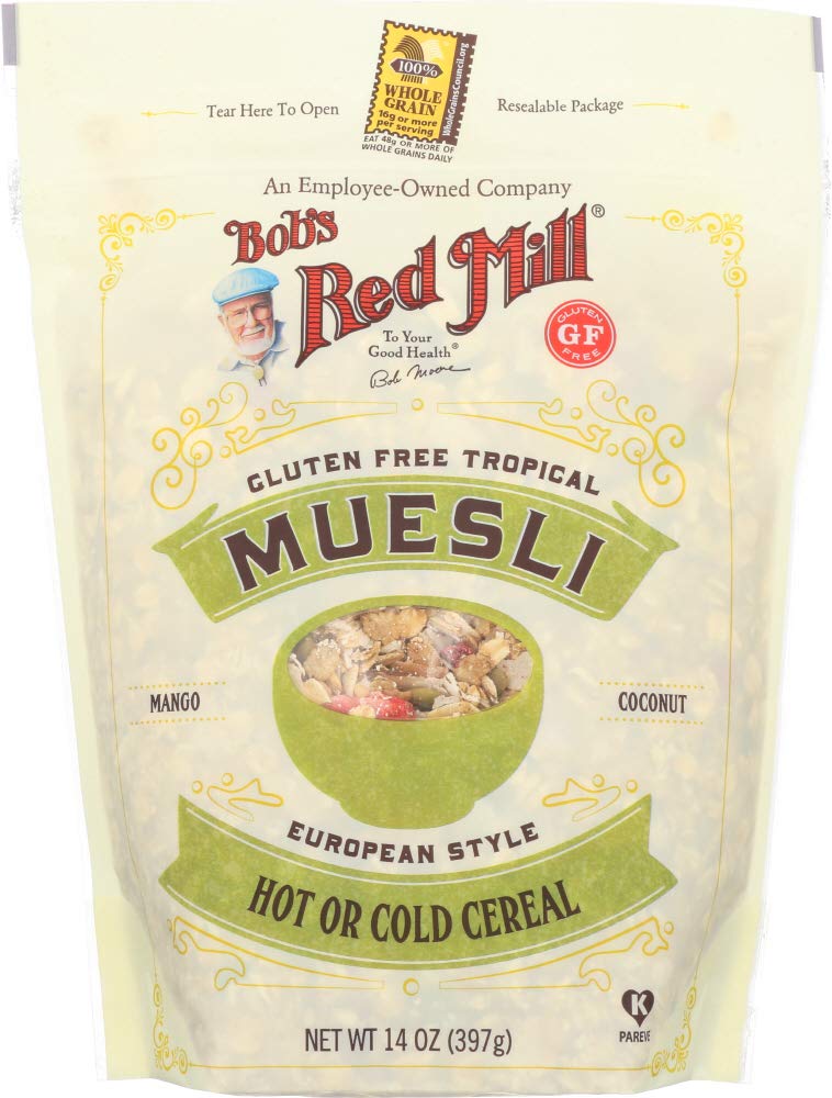 Bob’s Red Mill (No es un estuche) Cereales Muesli Tropical