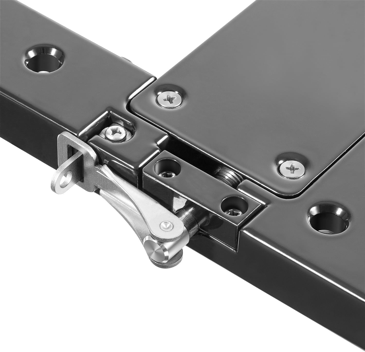 8M0092064 Serie Xi Kit de soporte de montaje de liberación rápida de aluminio para MotorGuide Xi3 Xi5 Trolling Motors (negro)