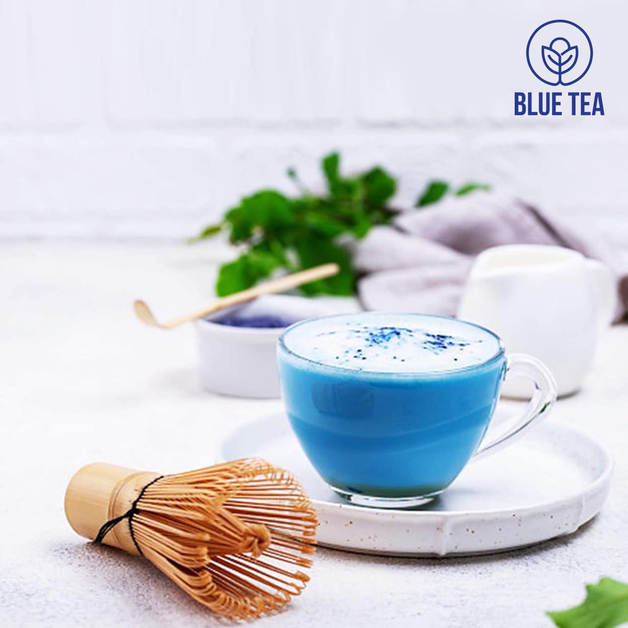 BLUE TEA – Butterfly Pea + Lavender + Ashwagandha Freshest Herbal Tea  Sin cafeína – Sin gluten  Sin OMG