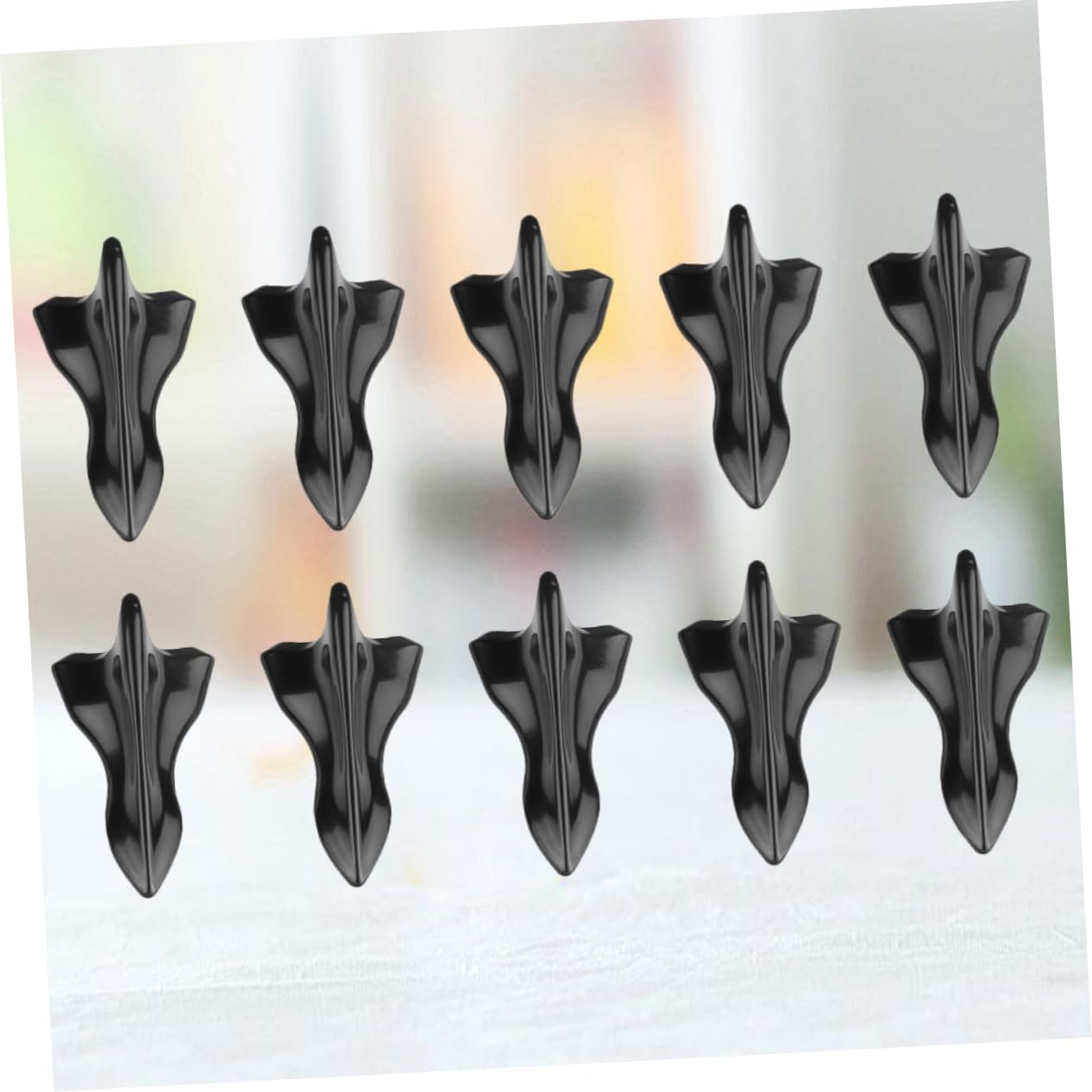 Vaguelly 10 piezas de aleta de coche aletas de tiburón aletas de coche Antena de coche Aleta de antena de coche Aleta decorativa de techo de