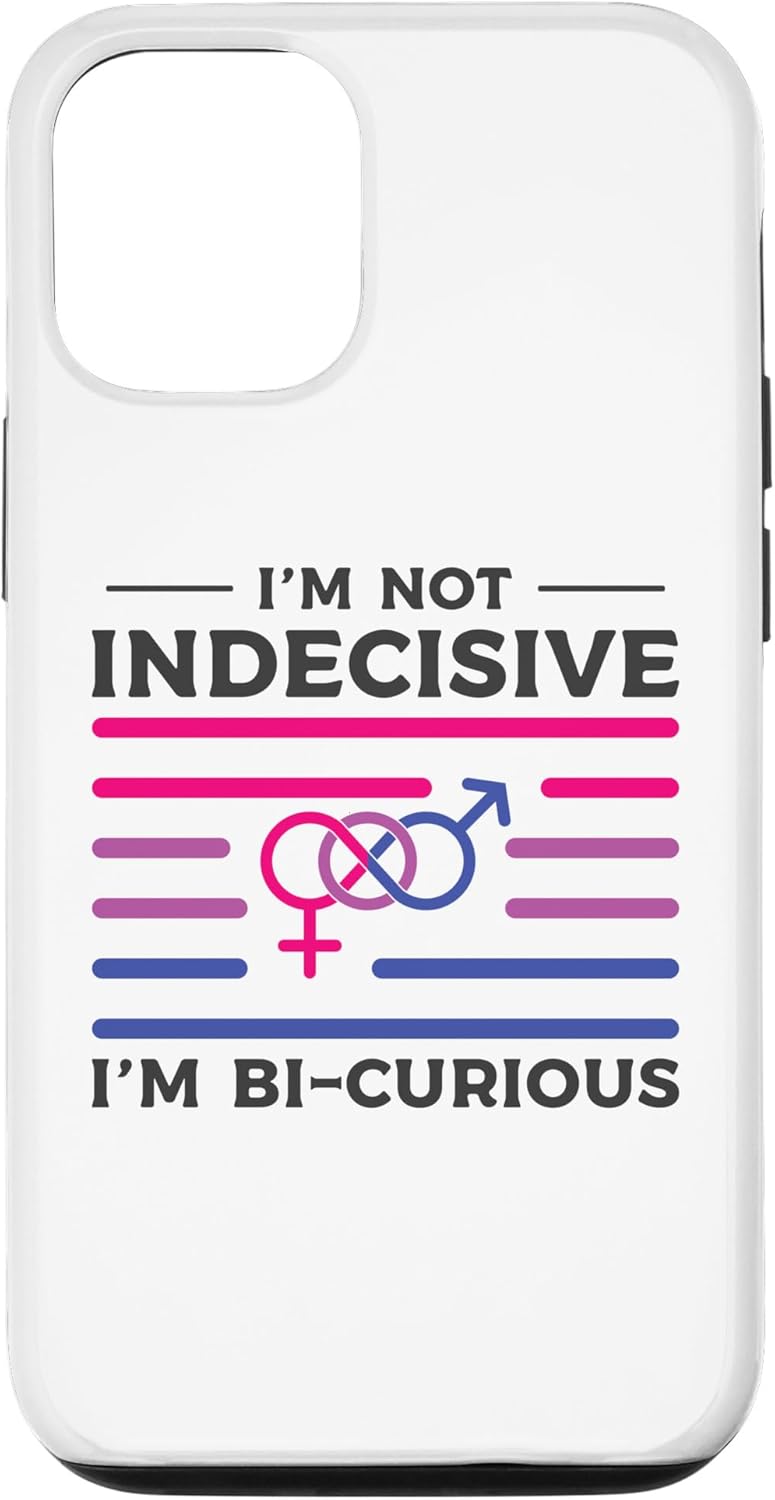 iPhone 1212 Pro Bi Orgullo Sexual Bisexual Gay LGBTQ Lesbianas Rainbow Queer Caso