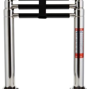 Manifish Escalera de barco de 4 pasos Escalera telescópica de acero inoxidable para embarque de natación Escalera de natación Paso de natación Manifish Escalera de barco de 4 pasos Escalera telescópica de acero inoxidable para embarque de natación Escalera de natación Paso de natación